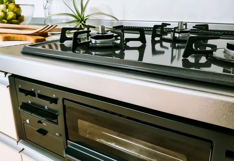 ガス器具販売・設置：ガスコンロ