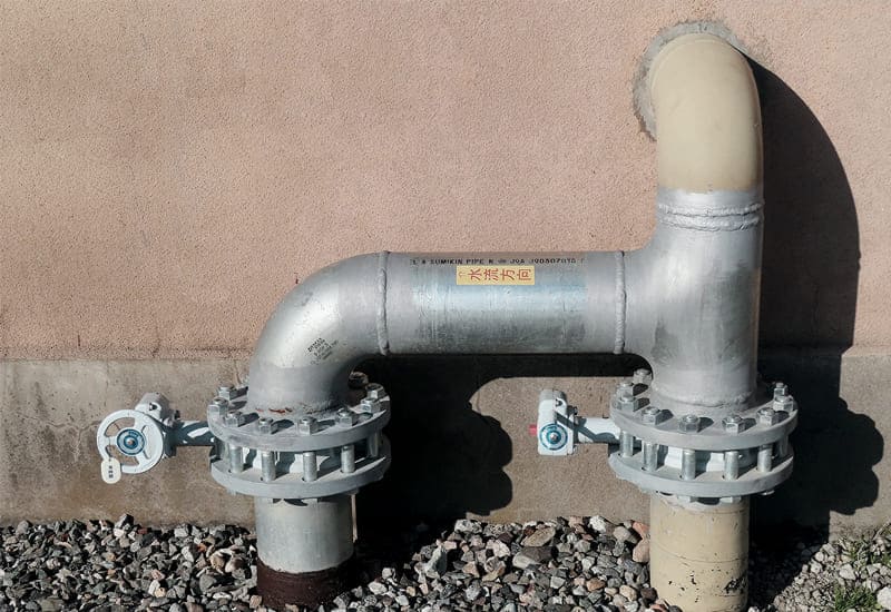 水道本管からの引き込み工事1